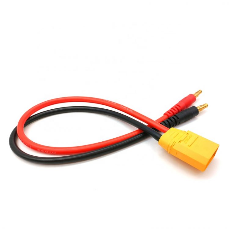 XT60 Charge Lead with 4 MM Banana Plugs – Himaxrc